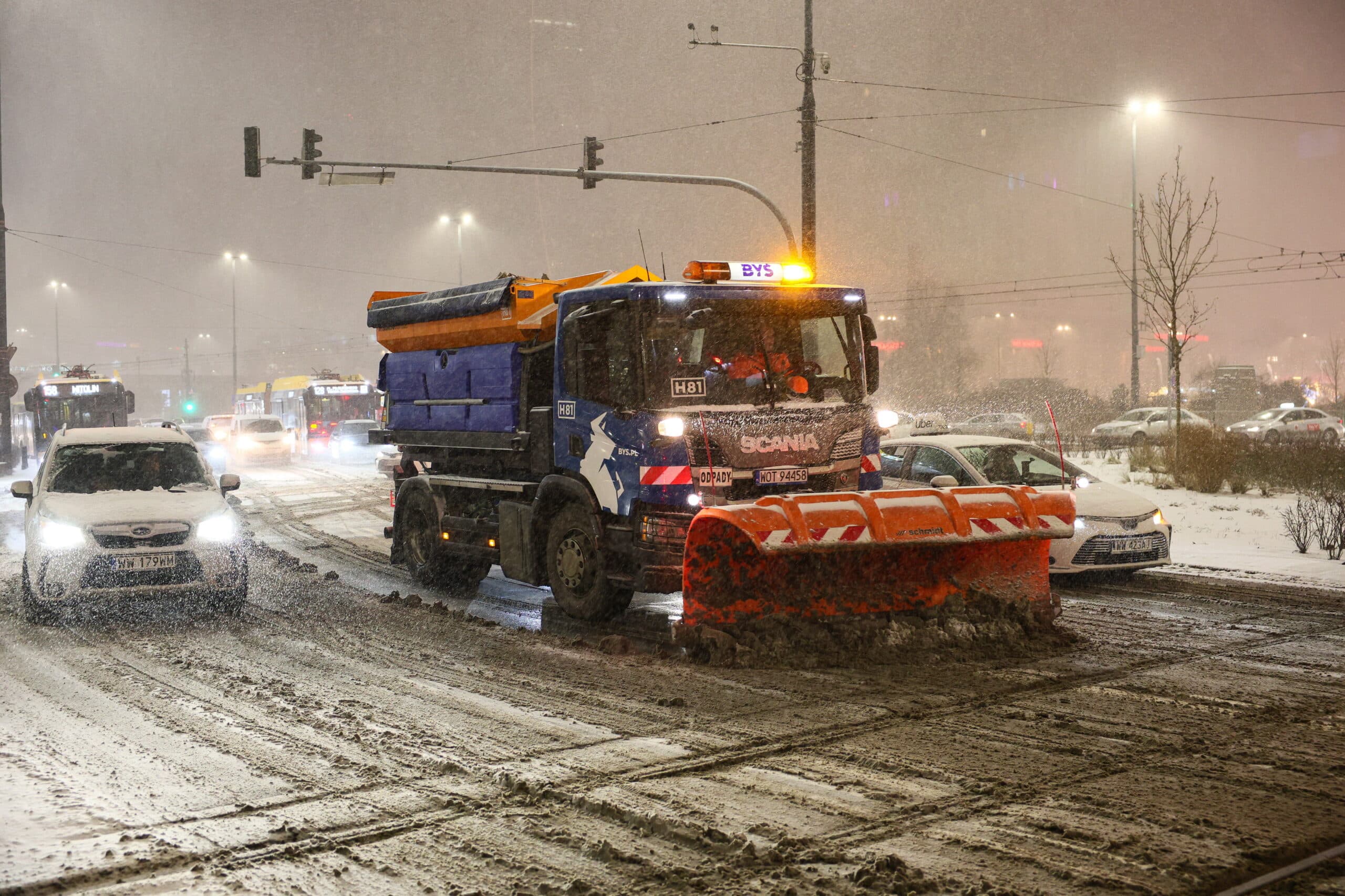 Warszawa pod śniegiem
