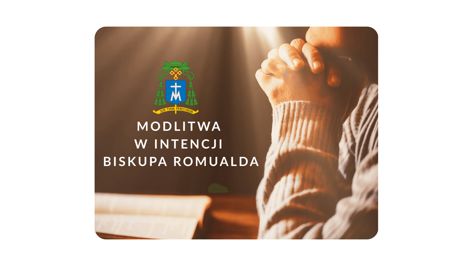 Modlitwa w intencji biskupa Romualda Kamińskiego