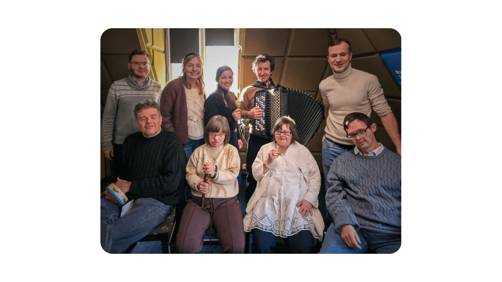 Kolędowanie pełne radości – wspólnota L’Arche z Radości