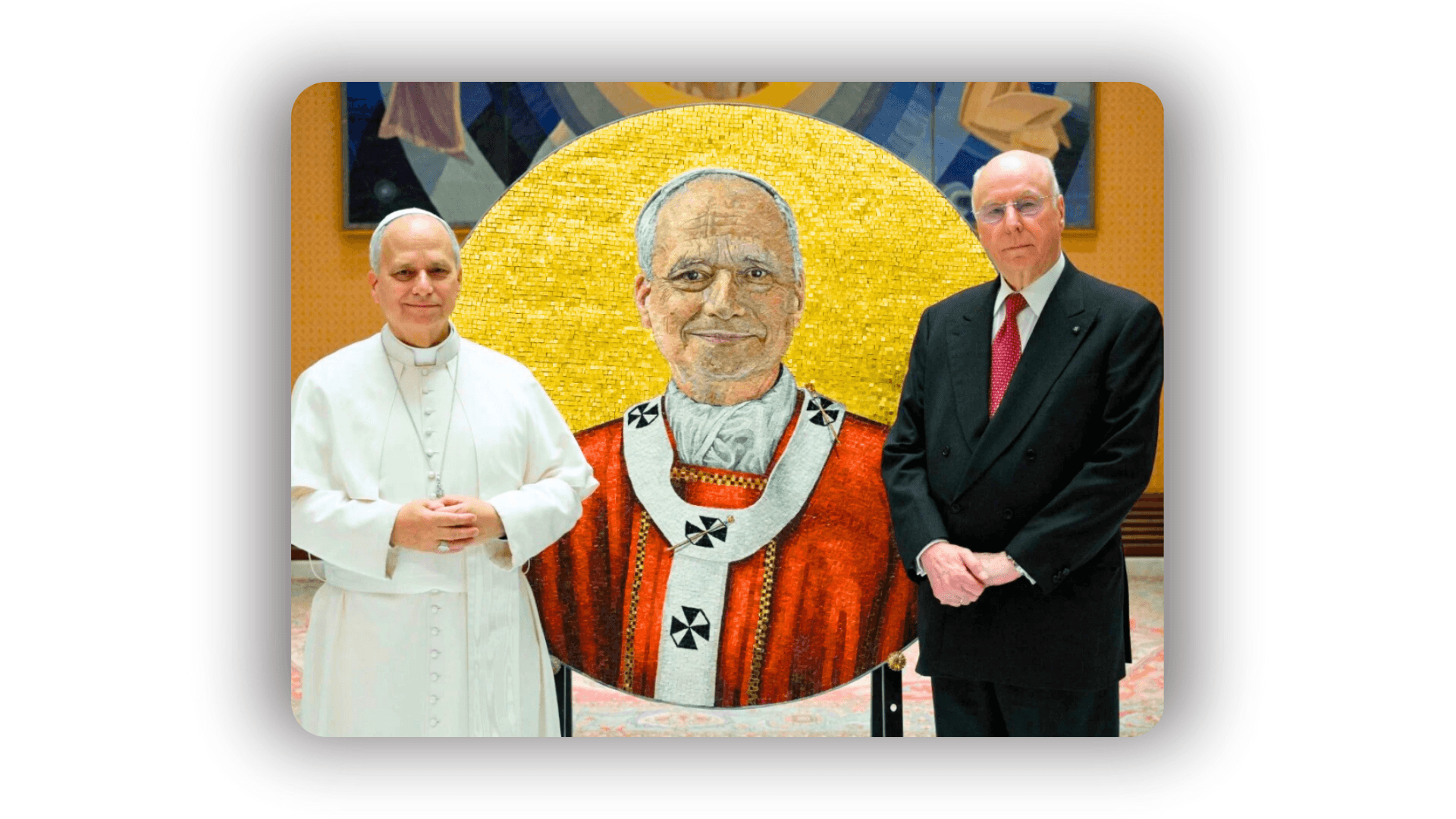Mozaiki papieży. Papież Leon XIV ma juz swoją!