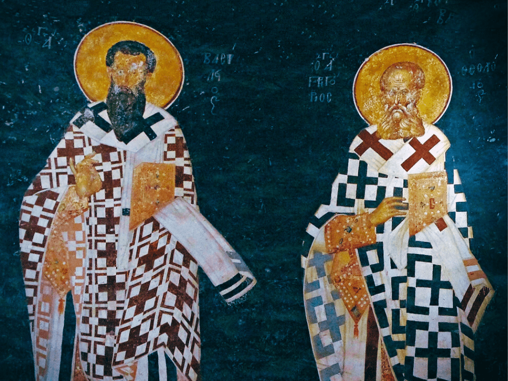 Święci przyjaciele: Bazyli Wielki i Grzegorz z Nazjanzu