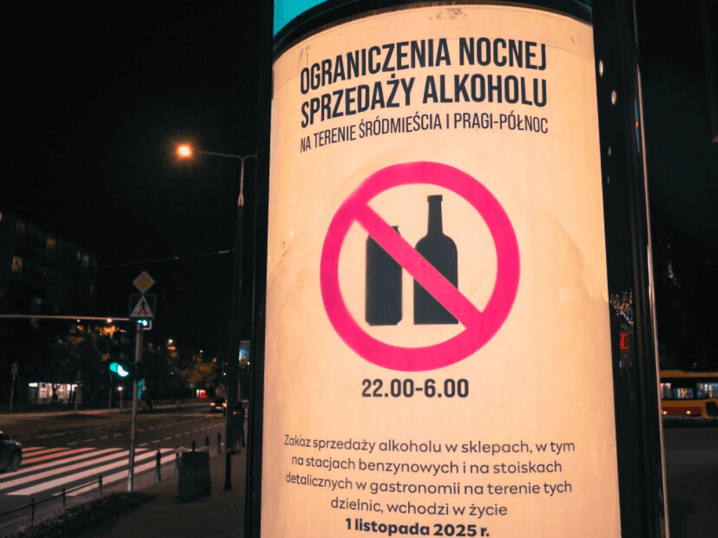 Nocna prohibicja w całej Warszawie. Radni niemal jednogłośni