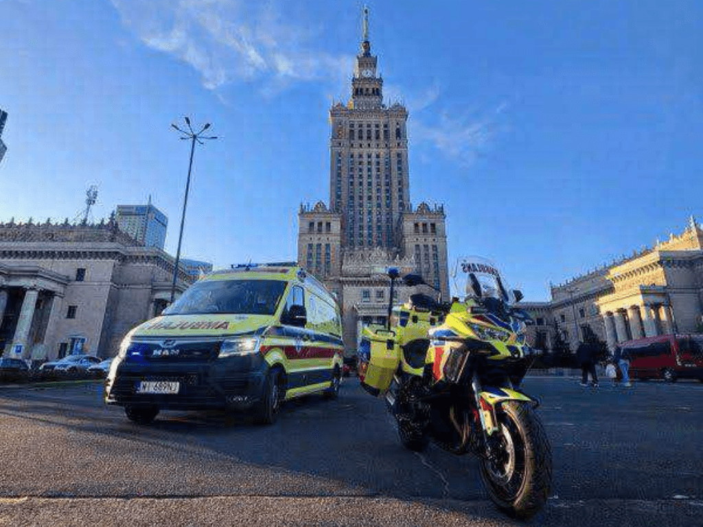 Motoambulans ruszył na ulice Warszawy. Ratownicy zyskali cenne minuty