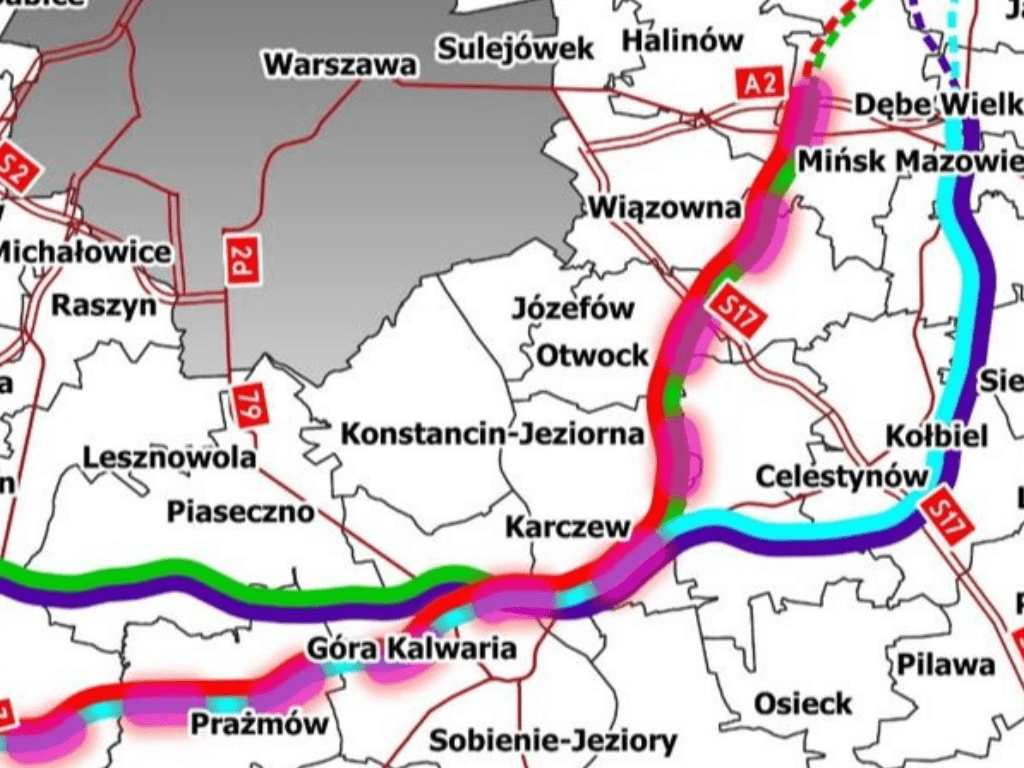 Protest mieszkańców przeciwko obwodnicy