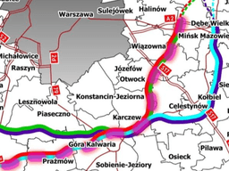 Protest mieszkańców przeciwko obwodnicy