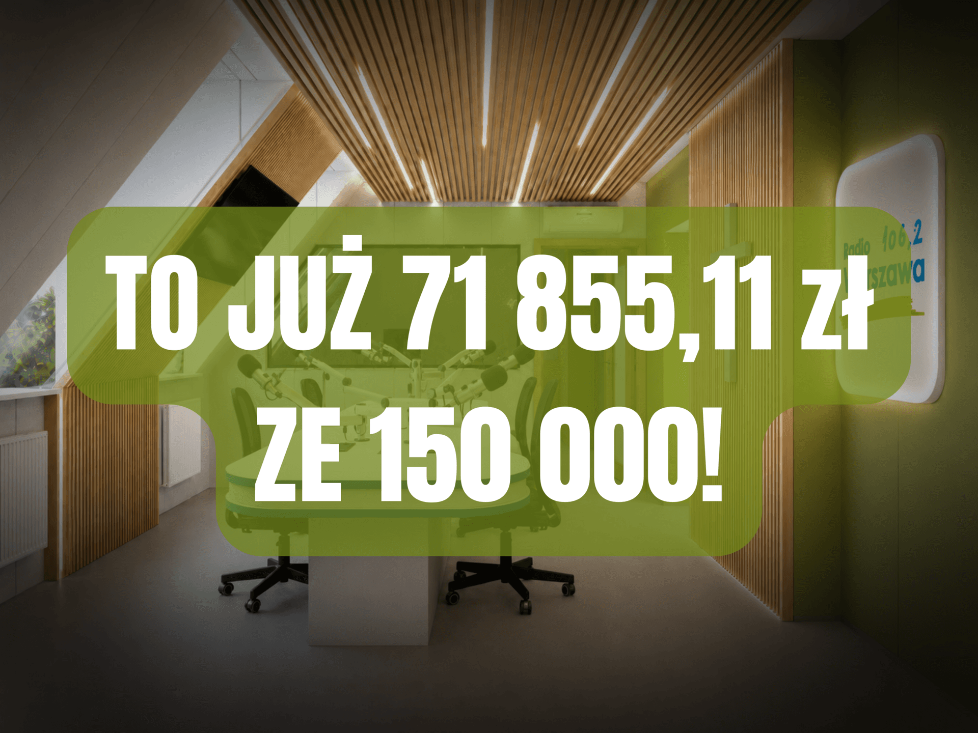 Zbiórka na nowe studio trwa!