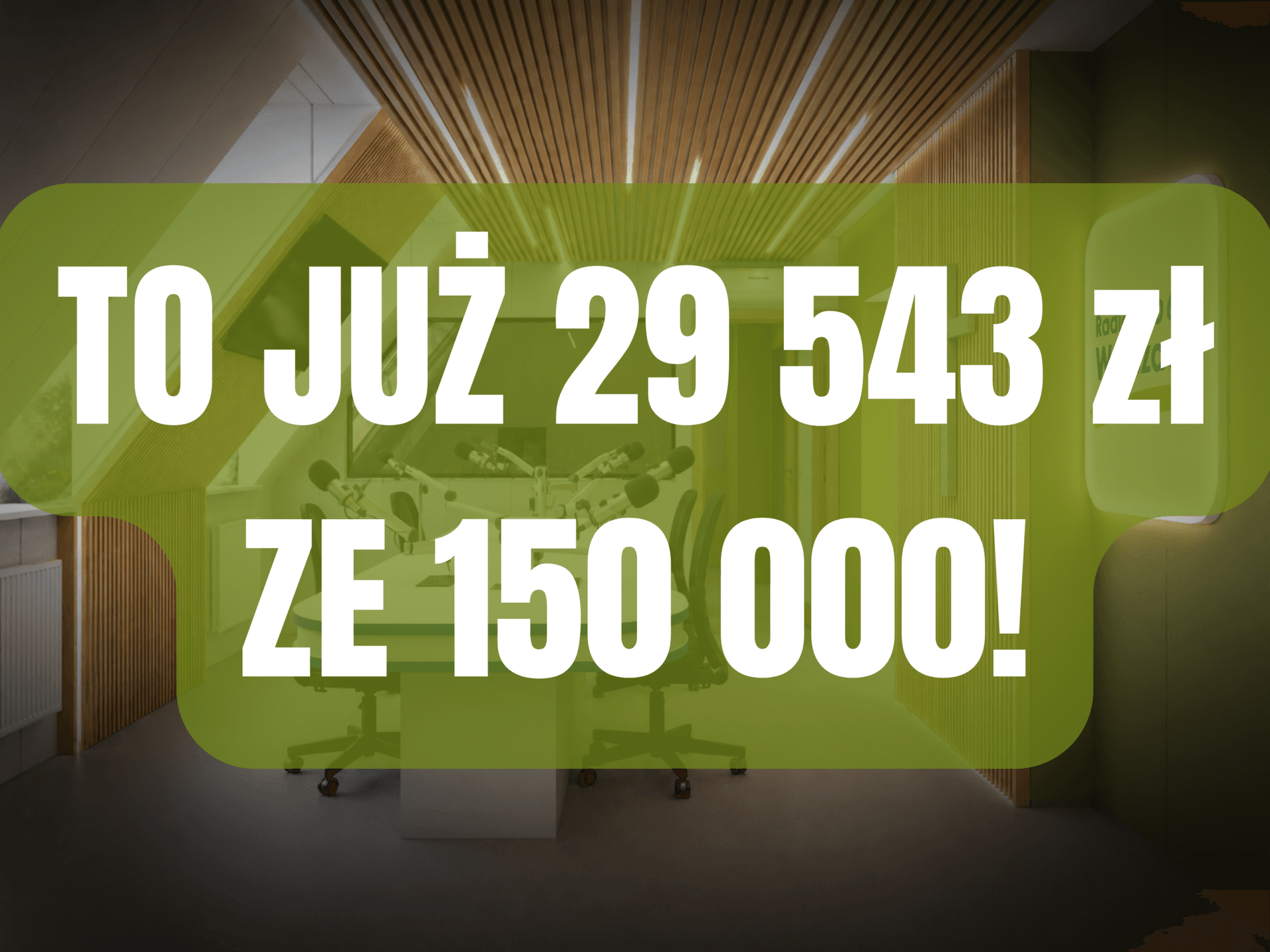 Zbiórka na nowe studio trwa!