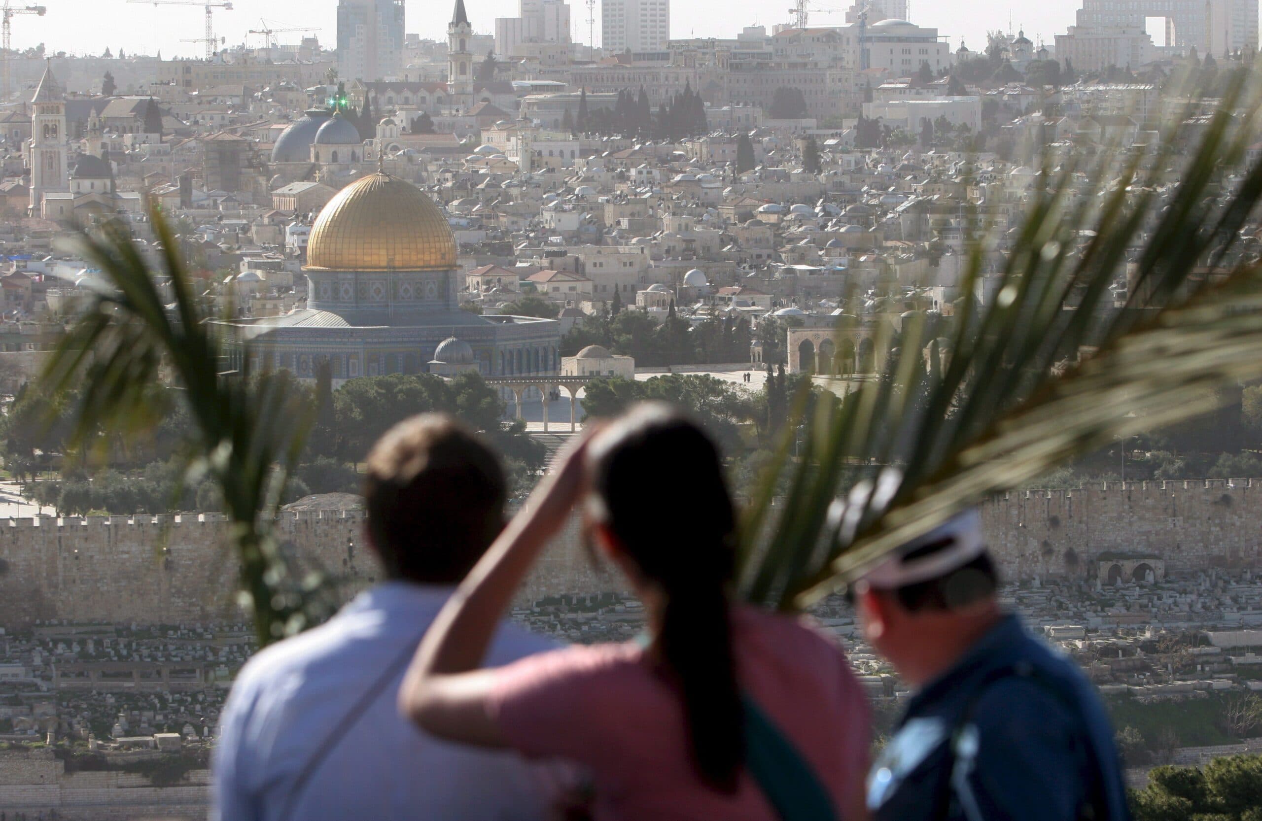 Niedziela Palmowa w Jerozolimie. Procesja, która pokazuje wiarę światu