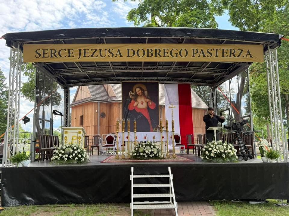To już dziś. Milejczyce staną się sanktuarium Najświętszego Serca Pana Jezusa Dobrego Pasterza