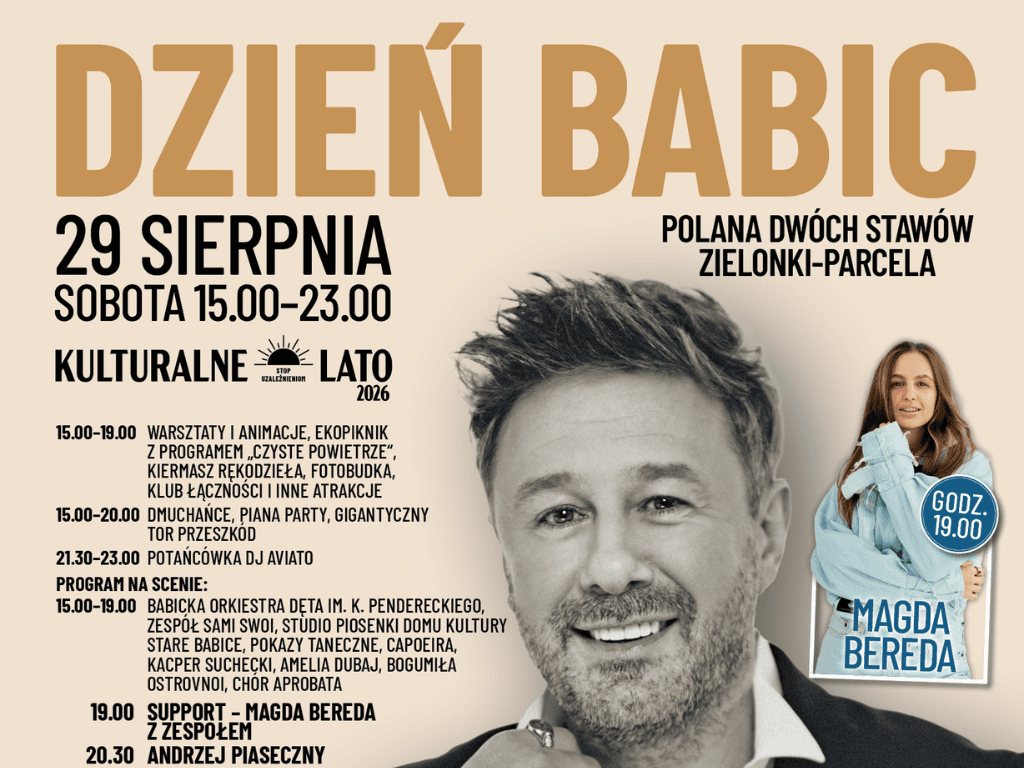 Dzień Babic 2026. Andrzej Piaseczny gwiazdą wydarzenia w Zielonkach-Parceli