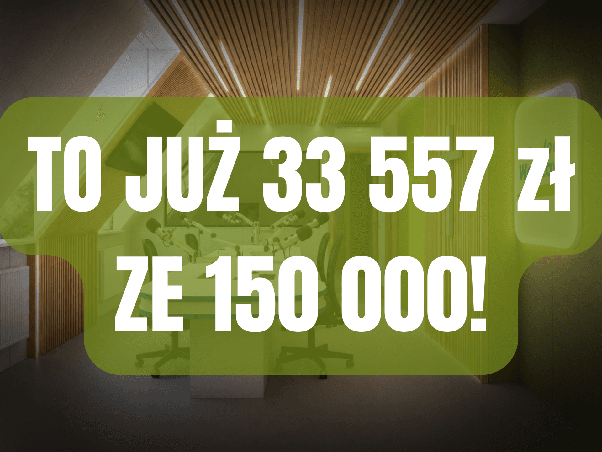 Zbiórka na nowe studio trwa!