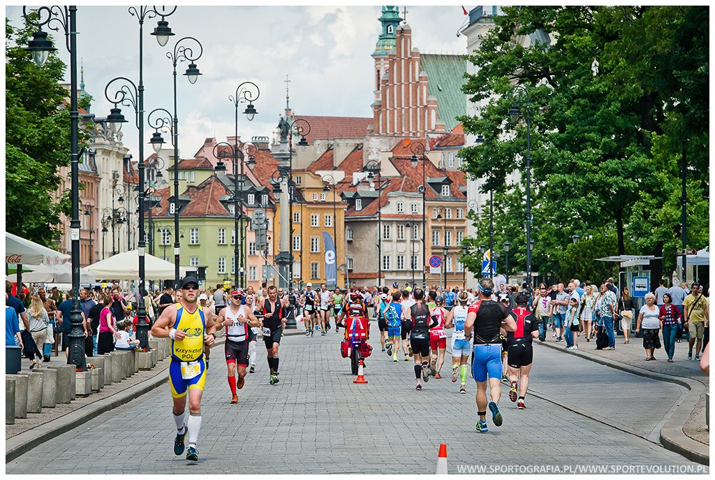 Triathloniści będą rywalizować w centrum Warszawy