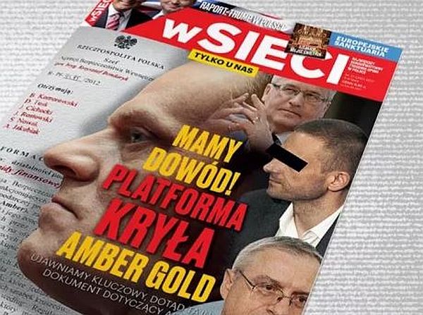 "wSieci" ujawniło treść notatki ABW ws. Amber Gold