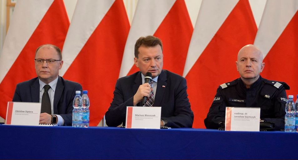 Błaszczak: policja nie dopuści do ulicznej konfrontacji w Święto Niepodległości