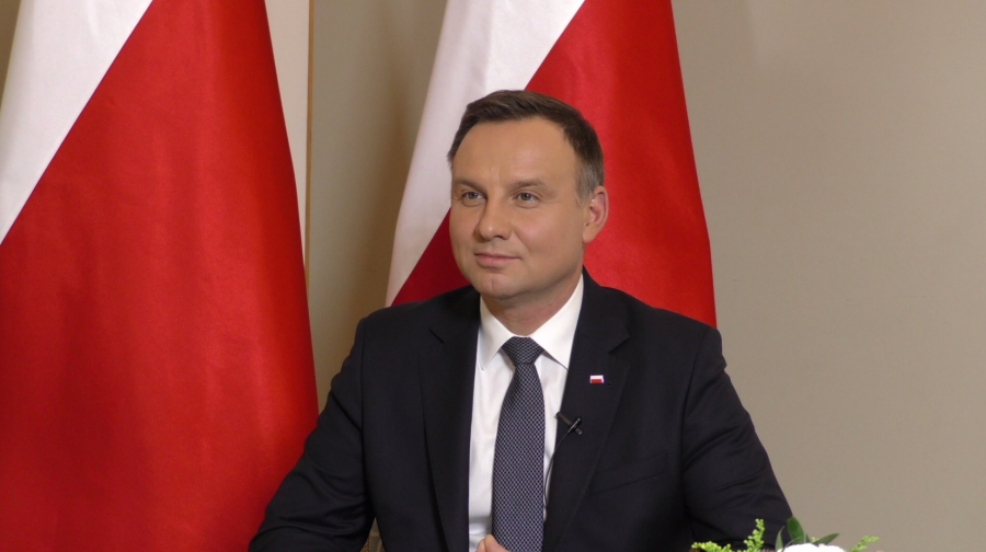 Prezydent Andrzej Duda gościem piątkowego poranka Siódma9