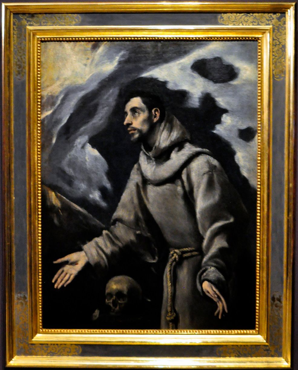 El Greco, Ekstaza św. Franciszka, obraz po konserwacji