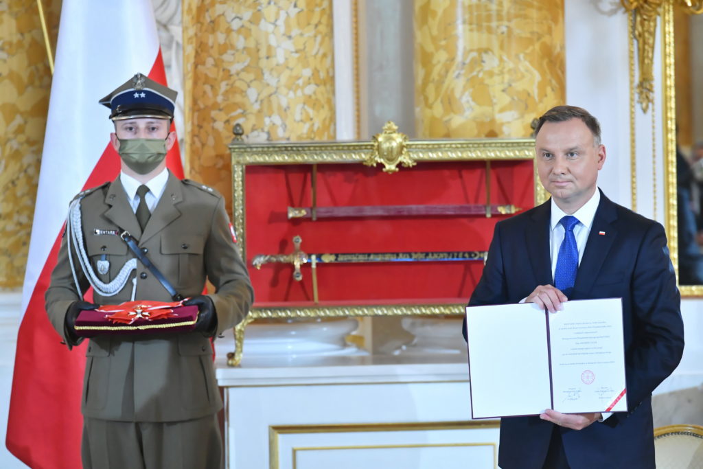 Andrzej Duda ponownie zaprzysiężony na urząd Prezydenta RP Andrzej Duda ponownie zaprzysiężony na urząd Prezydenta RP