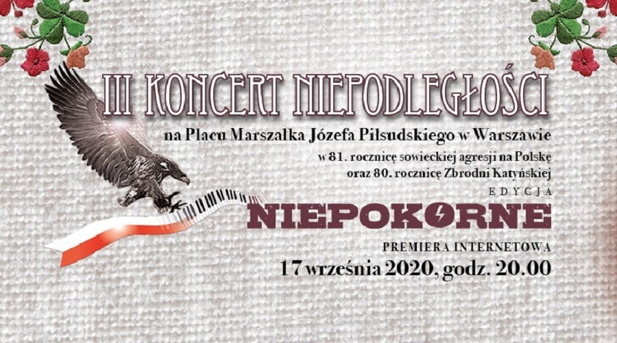 Koncert Niepodległości „Niepokorne” Koncert Niepodległości „Niepokorne”