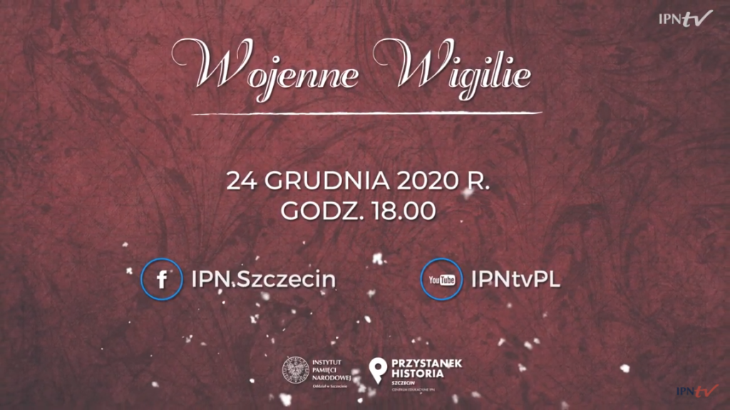 To czas wspomnień o wojennych wigiliach. IPN zaprasza na spotkanie online