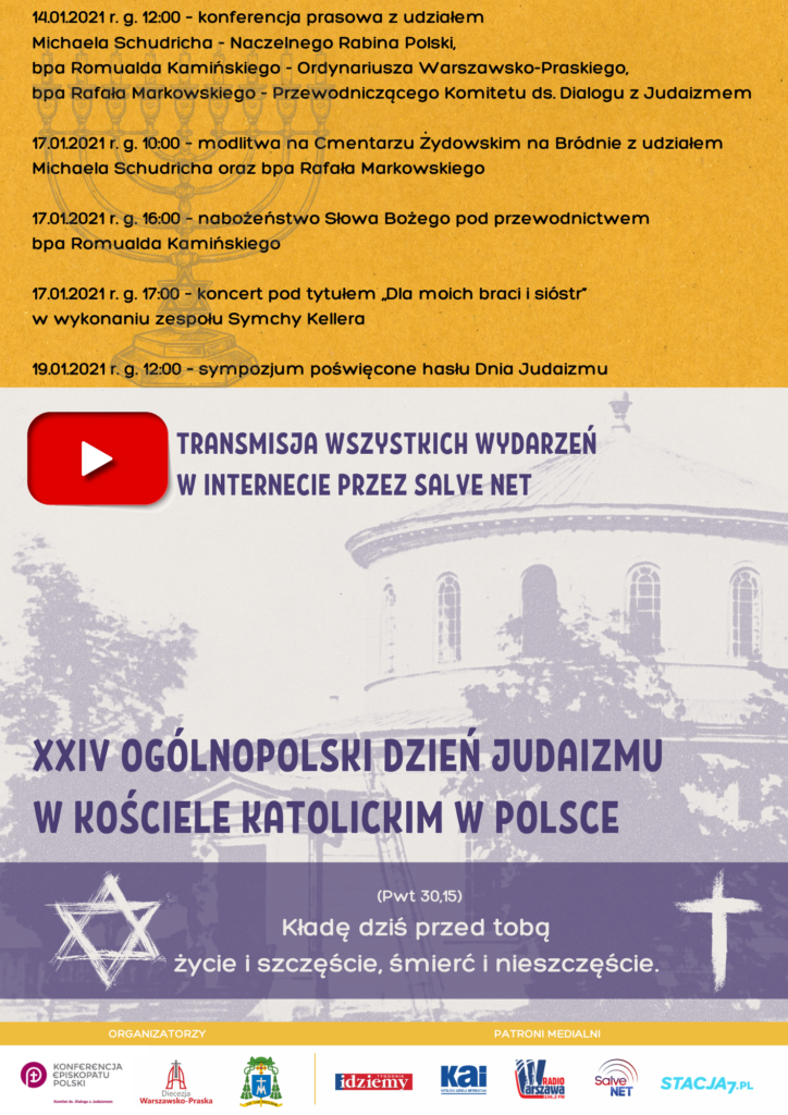 Xxiv Dzień Judaizmu W Kościele Katolickim Radio Warszawa 1062 Fm 8821