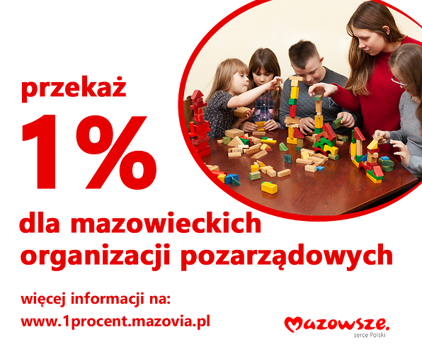 Przekaż 1% podatku dla OPP na Mazowszu