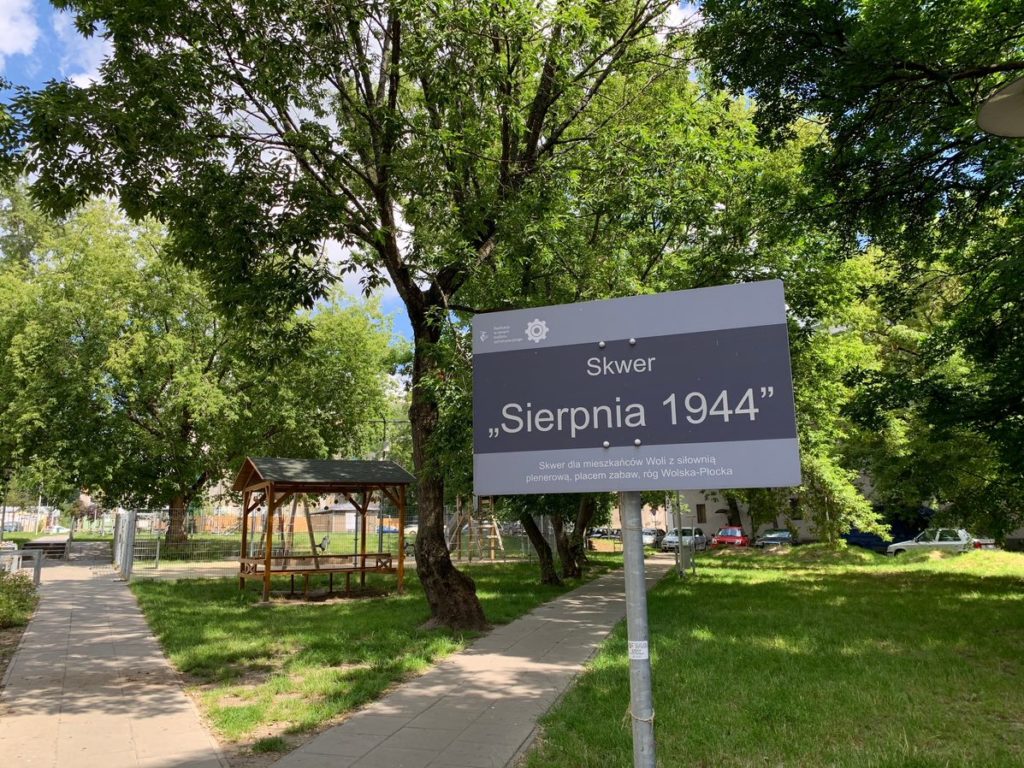 Skwer „Sierpnia 1944”