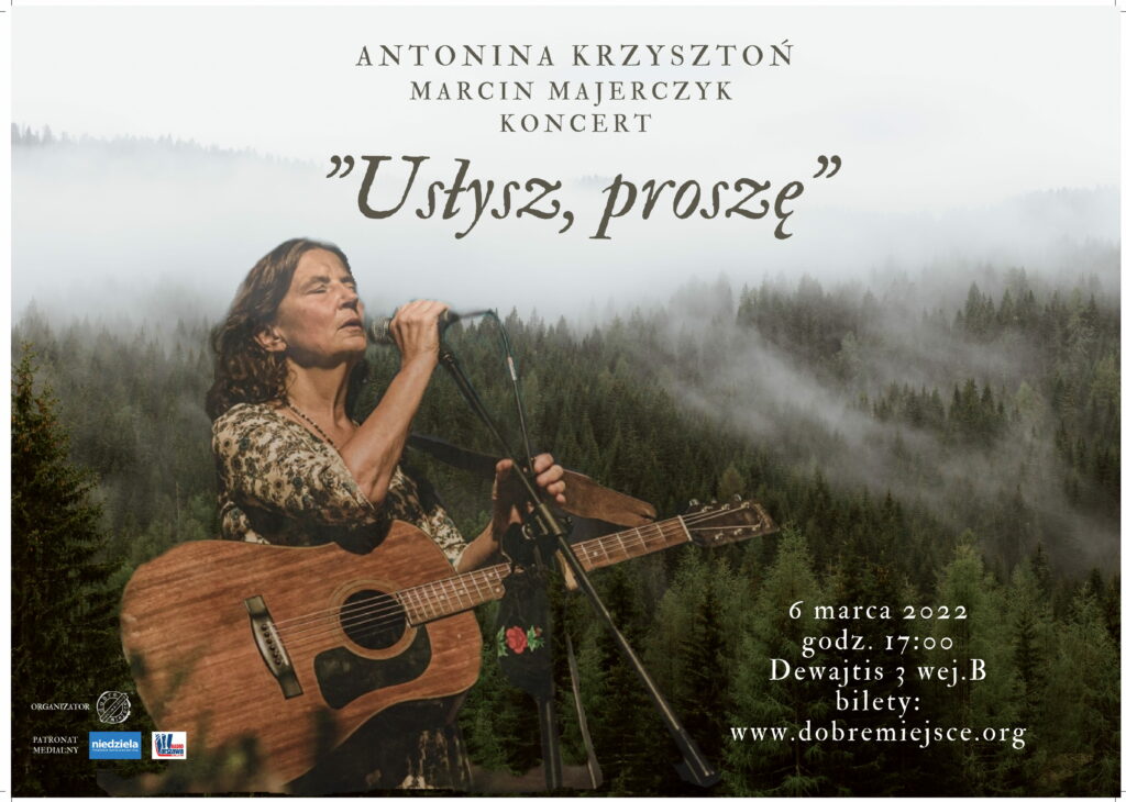 „Usłysz proszę”- koncert Antoniny Krzysztoń