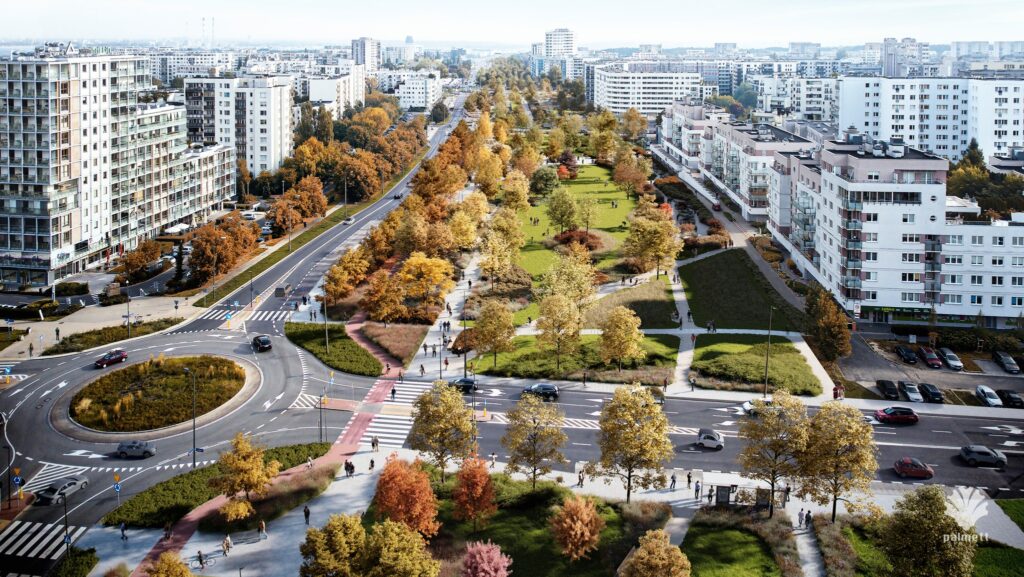 Park linearny na Ursynowie bliżej realizacji