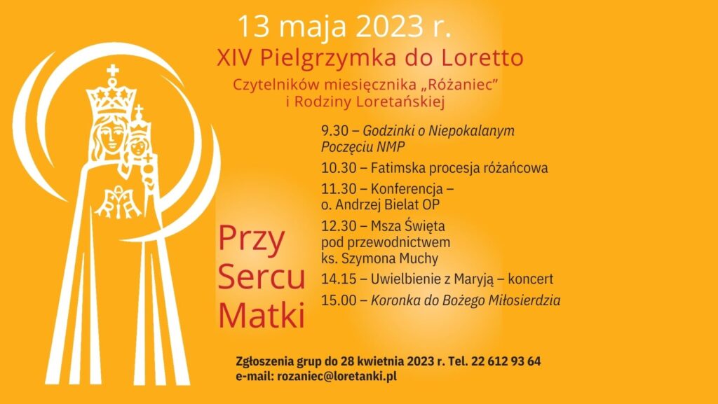 XIV Pielgrzymka do Loretto Czytelników miesięcznika „Różaniec” i członków Rodziny Loretańskiej