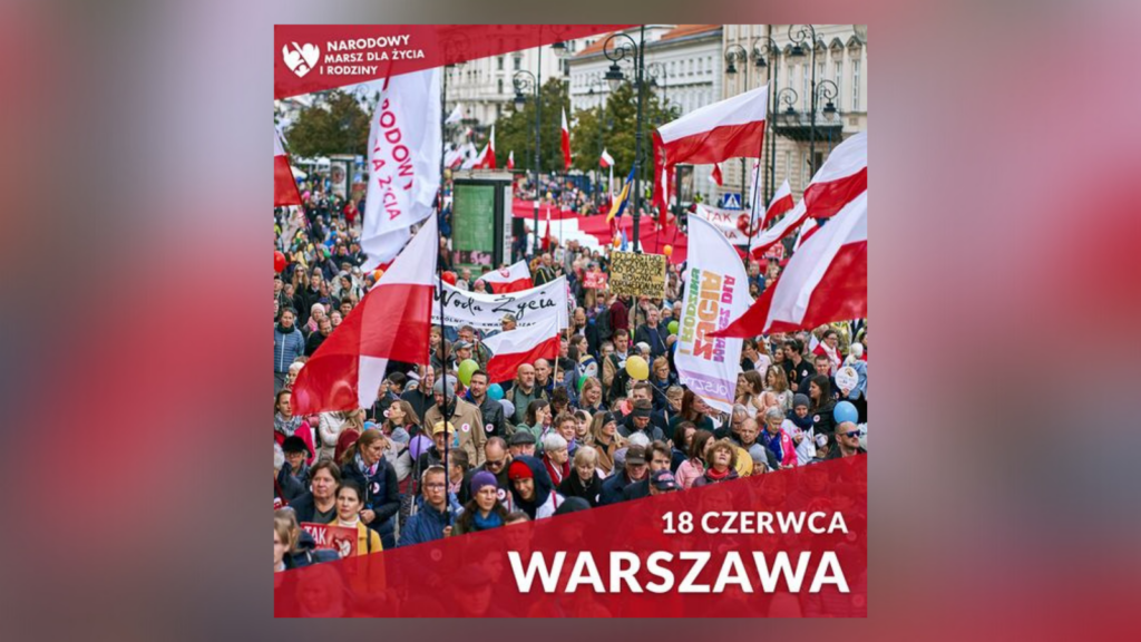 Narodowy Marsz dla Życia i Rodziny. Znamy tegoroczne hasło i datę wydarzenia