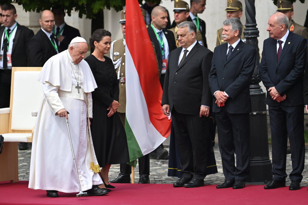 Papież Franciszek w Budapeszcie