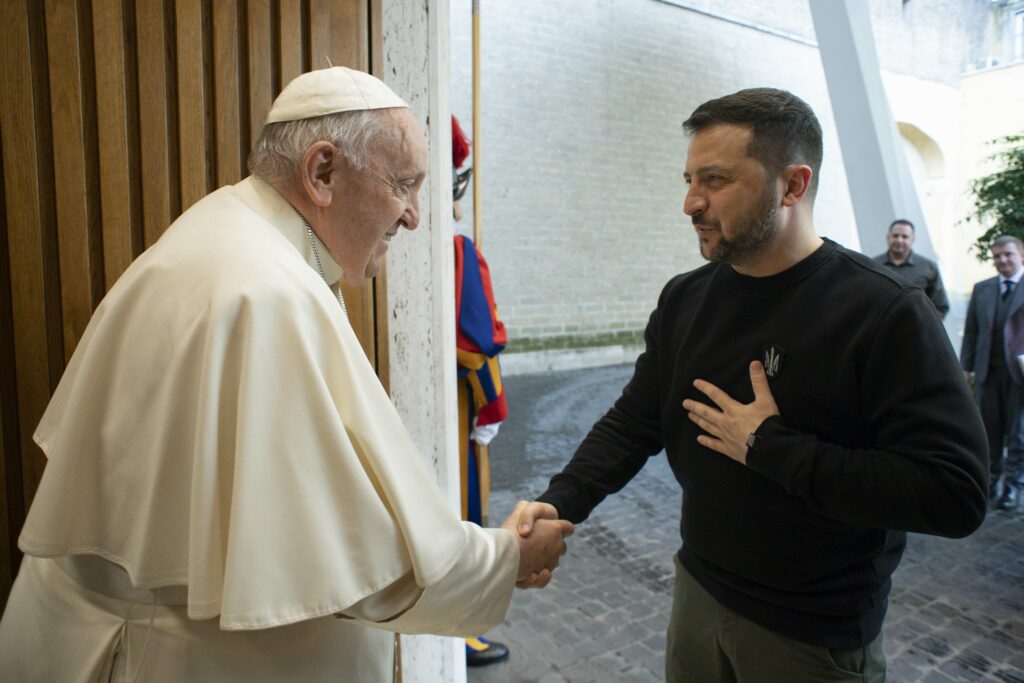 Papież spotkał się z prezydentem Ukrainy