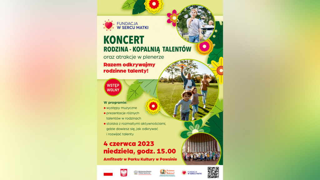 KONCERT „Rodzina – kopalnią talentów”