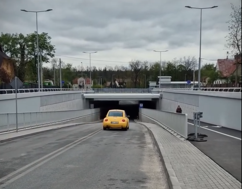 Tunel w Sulejówku otwarty Tunel w Sulejówku otwarty