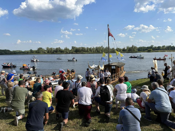 Procesja Eucharystyczna na Wiśle