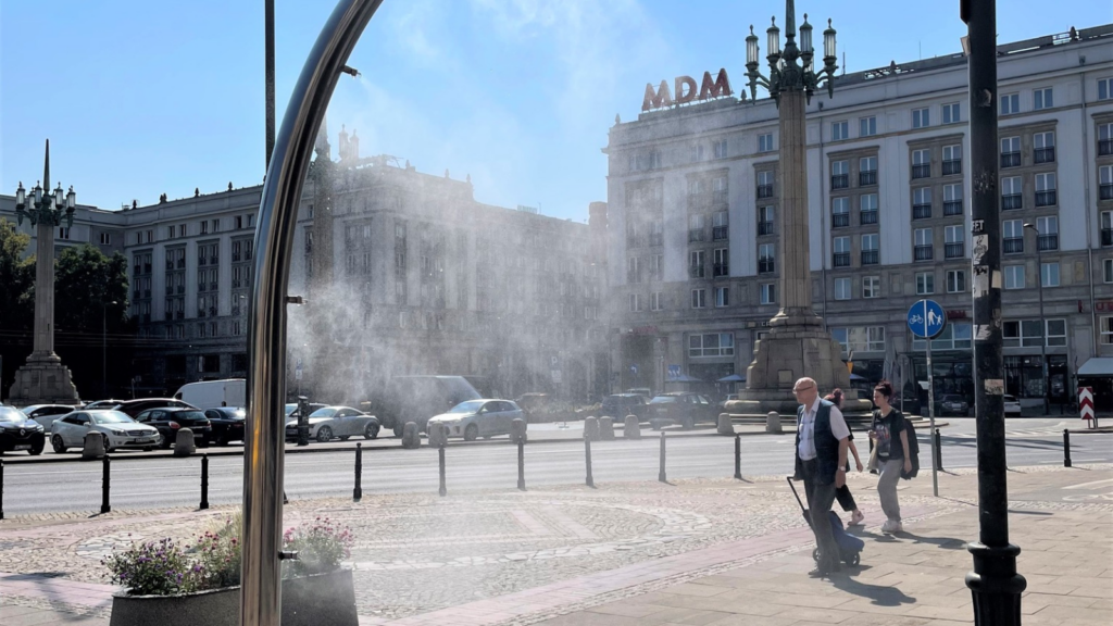 Pomagają przetrwać upały w mieście