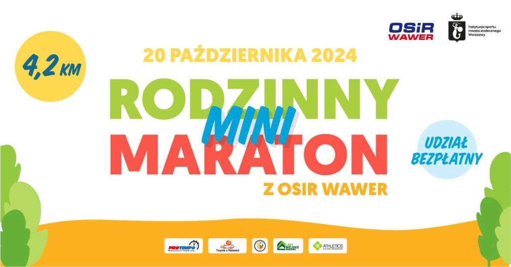 W niedzielę startuje Mini Maraton Rodzinny