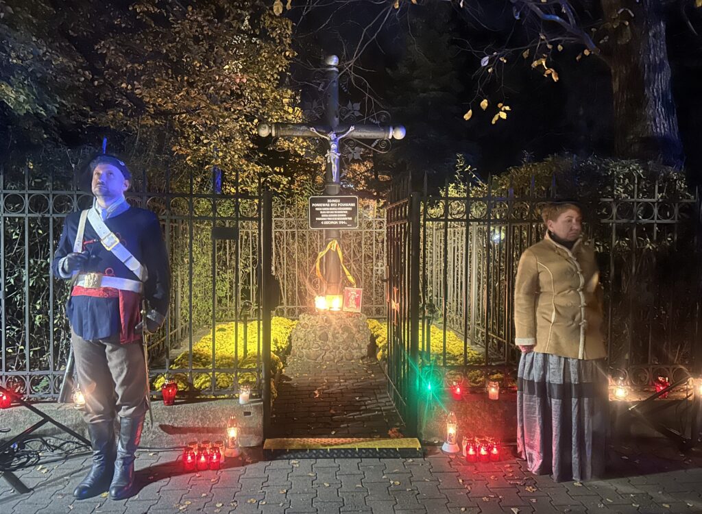 W hołdzie tym, którzy stoczyli walkę w obronie Pragi i Warszawy