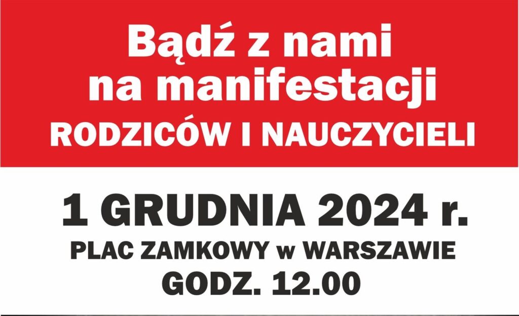 „TAK dla edukacji, NIE dla deprawacji”