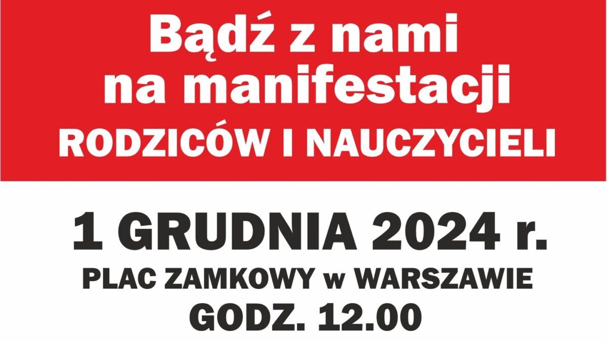 „TAK dla edukacji, NIE dla deprawacji”