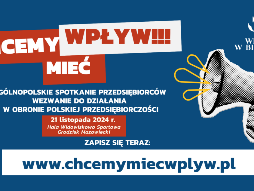 Chcemy mieć wpływ!