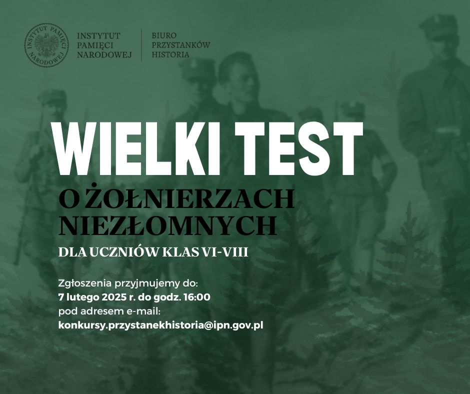 Wielki test o Niezłomnych