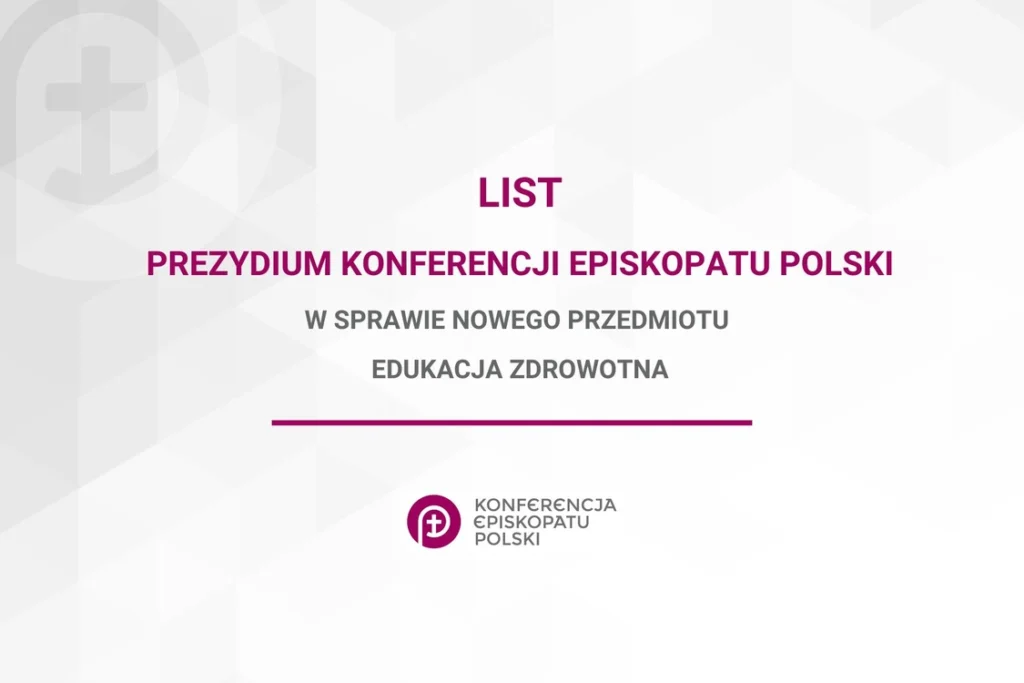 KEP przeciw „Edukacji zdrowotnej” KEP przeciw „Edukacji zdrowotnej”