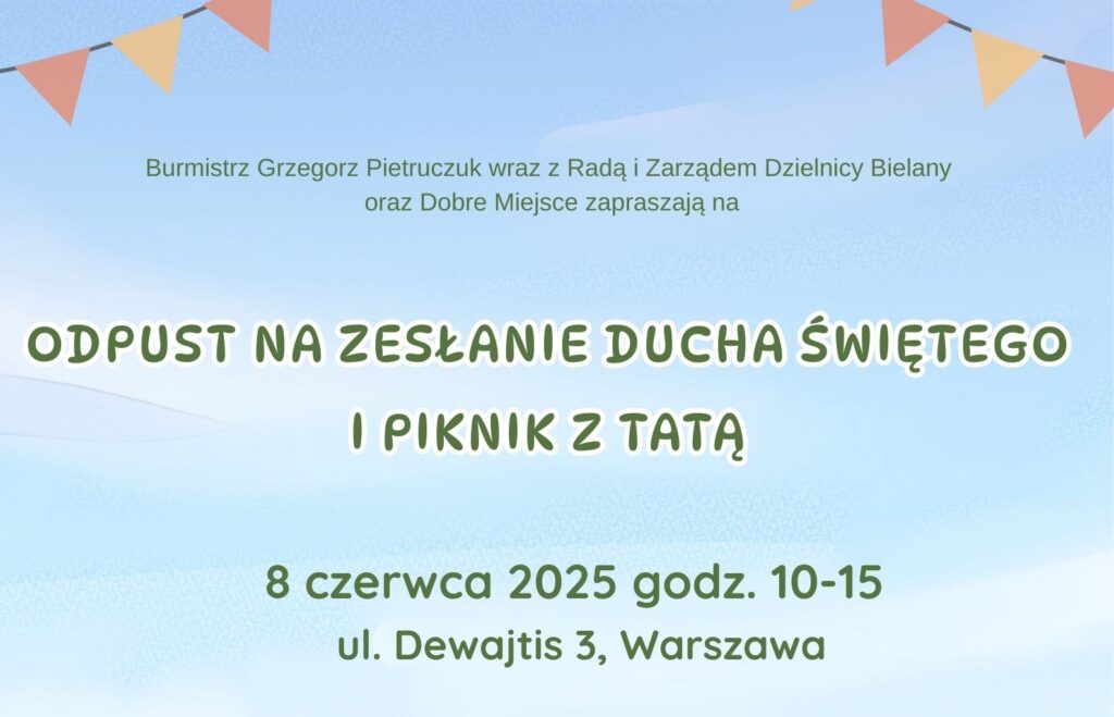 Zielone Świątki w Lesie Bielańskim – piknik rodzinny Zielone Świątki w Lesie Bielańskim – piknik rodzinny