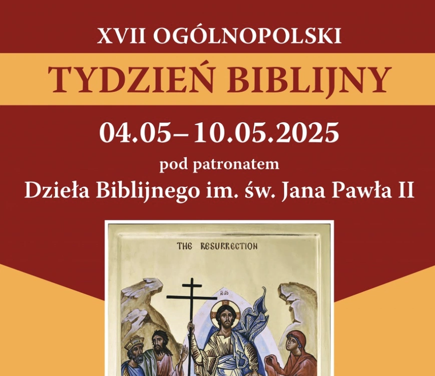 Rozpoczął się 17. Ogólnopolski Tydzień Biblijny Rozpoczął się 17. Ogólnopolski Tydzień Biblijny