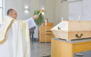 Pogrzeb dzieci nienarodzonych. Fot.: Karolina Krawczyk