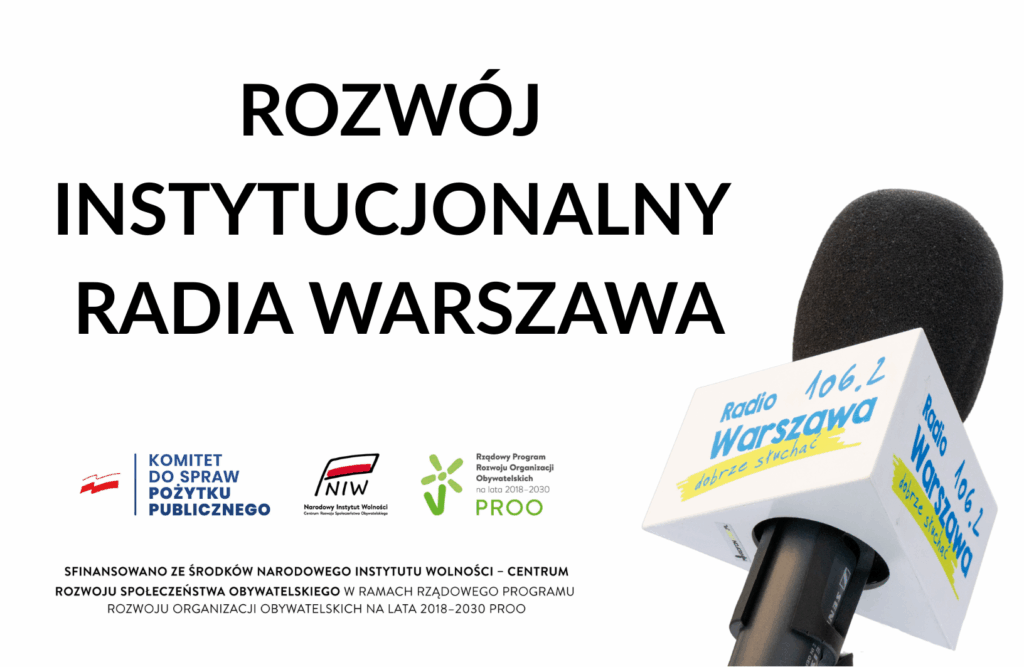 Rozwój instytucjonalny Radia Warszawa – nowy sprzęt i szkolenia dla pracowników