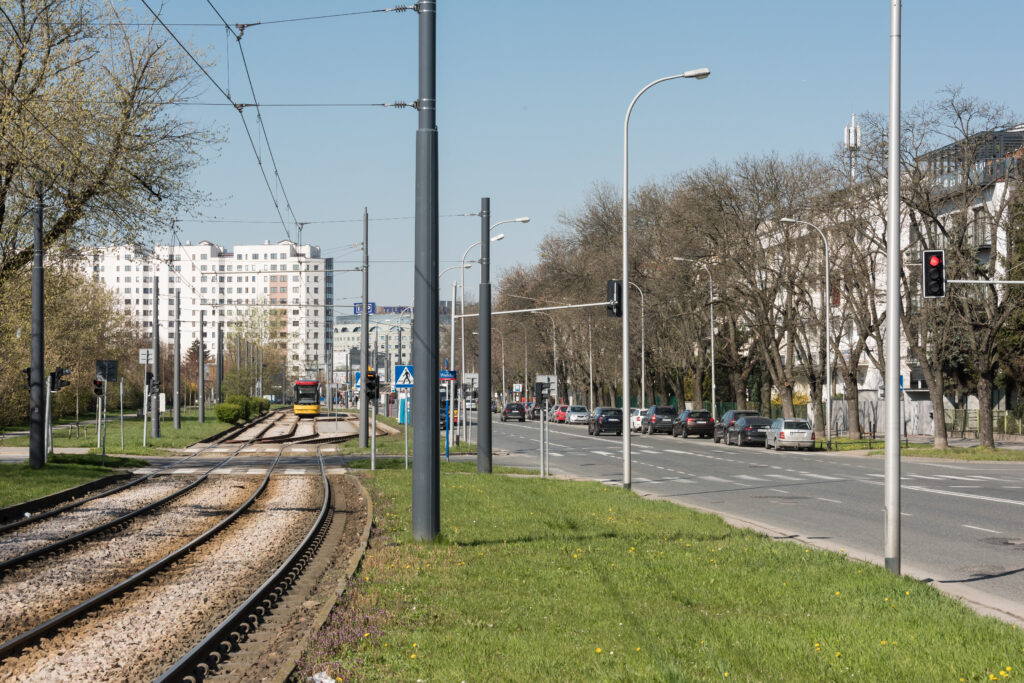 Woronicza już po przebudowie Woronicza już po przebudowie