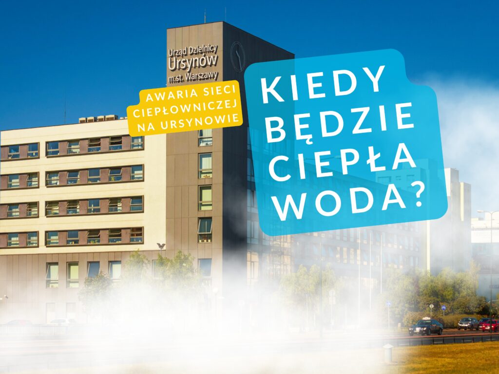 Awaria ciepłej wody na Ursynowie Awaria ciepłej wody na Ursynowie