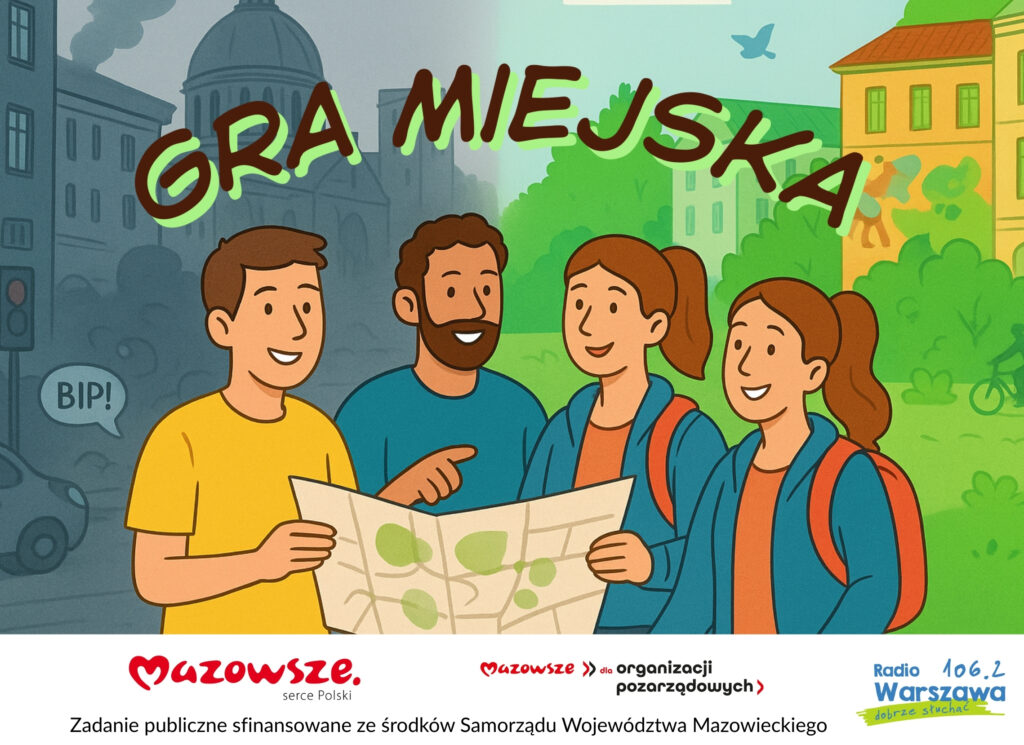 Gra miejska „Ochrona powietrza i przeciwdziałania hałasowi – edukacja i rekreacja” zapisz się już dziś! Gra miejska „Ochrona powietrza i przeciwdziałania hałasowi – edukacja i rekreacja” zapisz się już dziś!